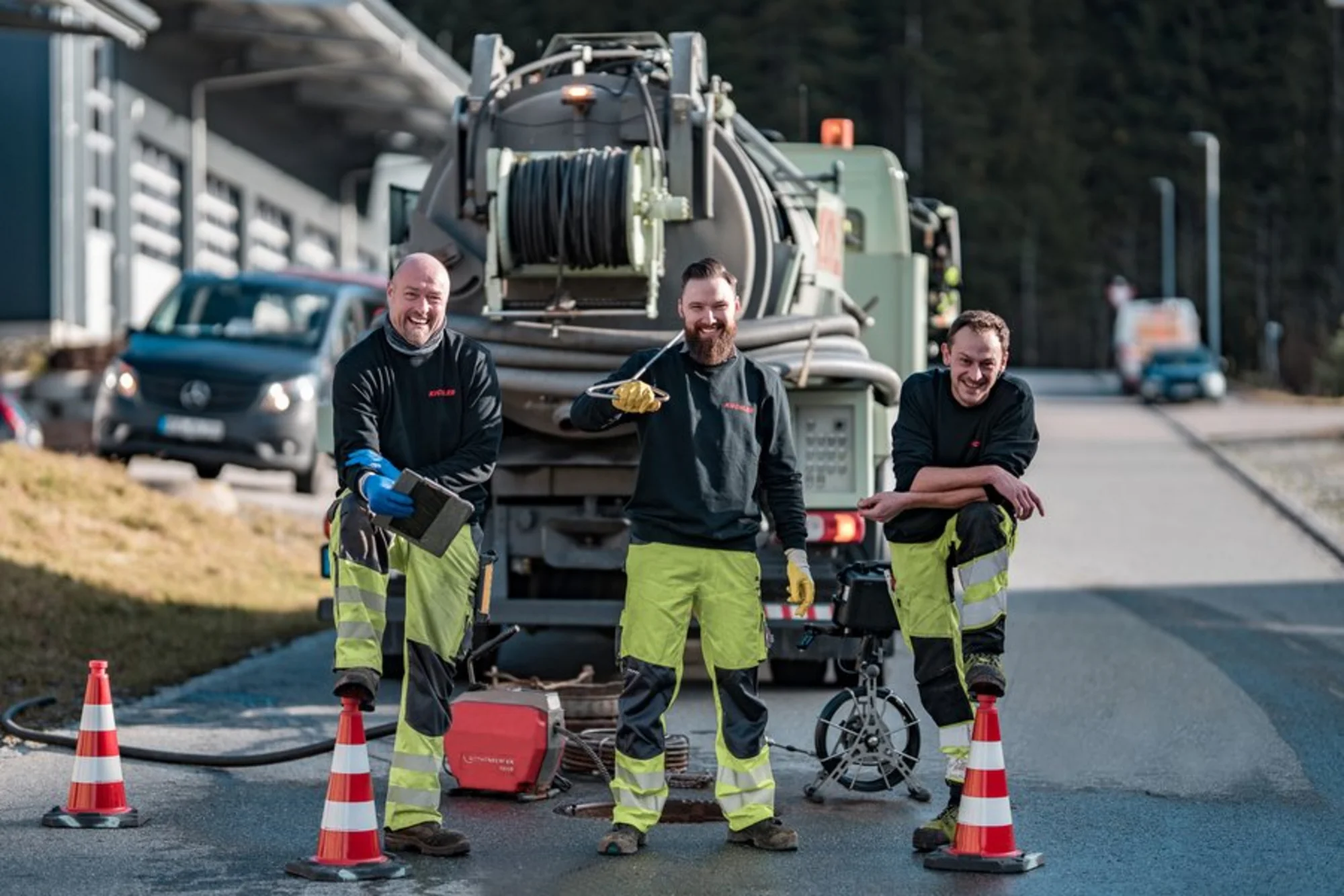 Leistungen für Kanalreinigung und Rohrreinigung in Volkenschwand