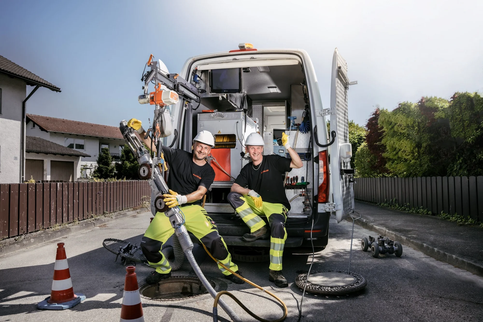 Ablauf für Kanalreinigung und Rohrreinigung in Volkenschwand